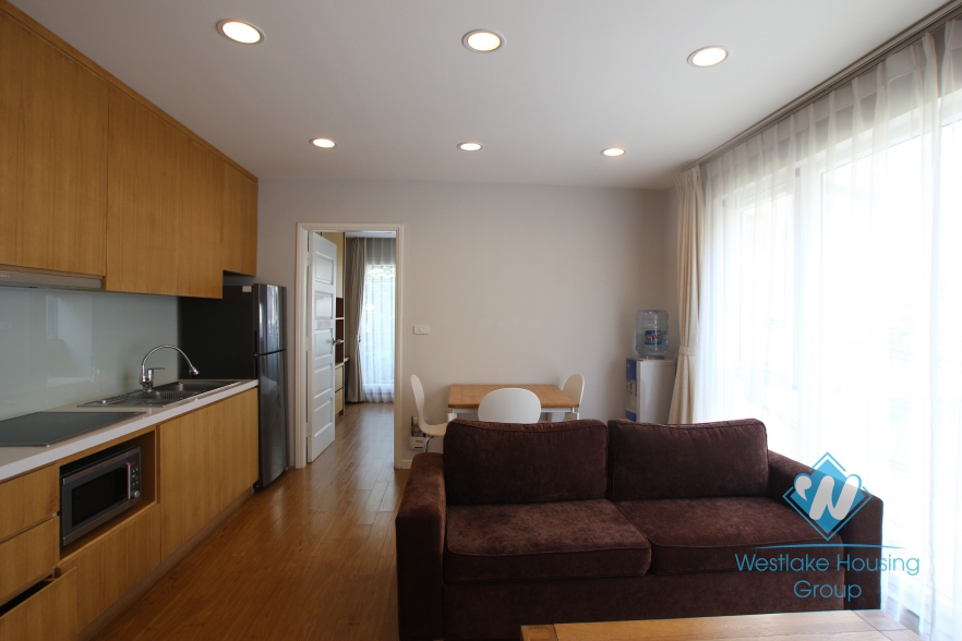 Furnished 1 bedroom apartment for lease on To Ngoc Van street, Tay Ho, Hanoi